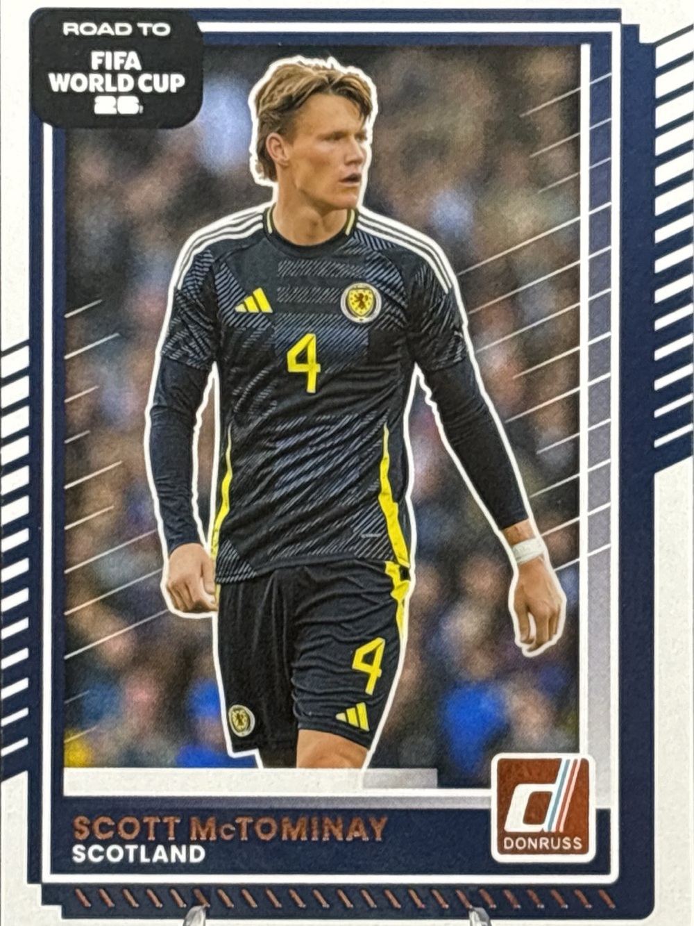 Panini Donruss Scott McTominay Soccer Trading Card